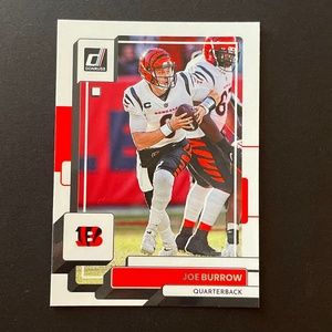 Joe Burrow: Cincinnati Bengals, Quarterback 2022 Panini Donruss Football #199